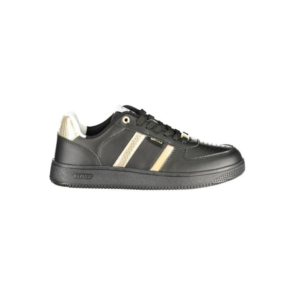 Gas Black Polyurethane Women Women's Sneaker